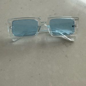 Clear Blue sunglasses